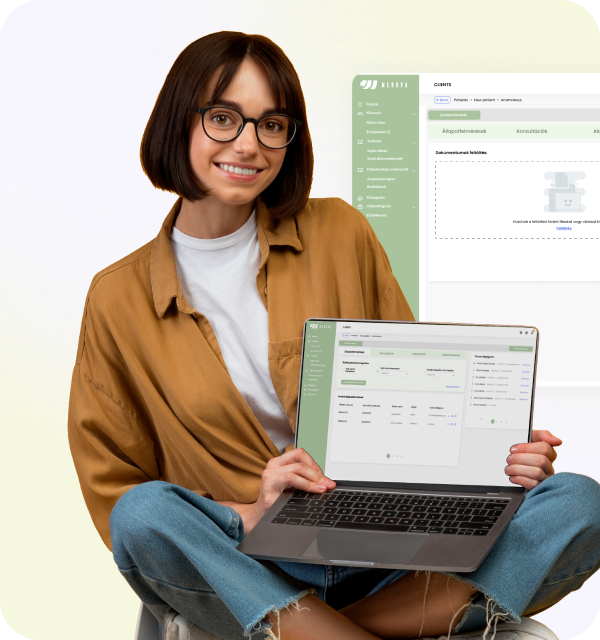 Client and practise management illustration