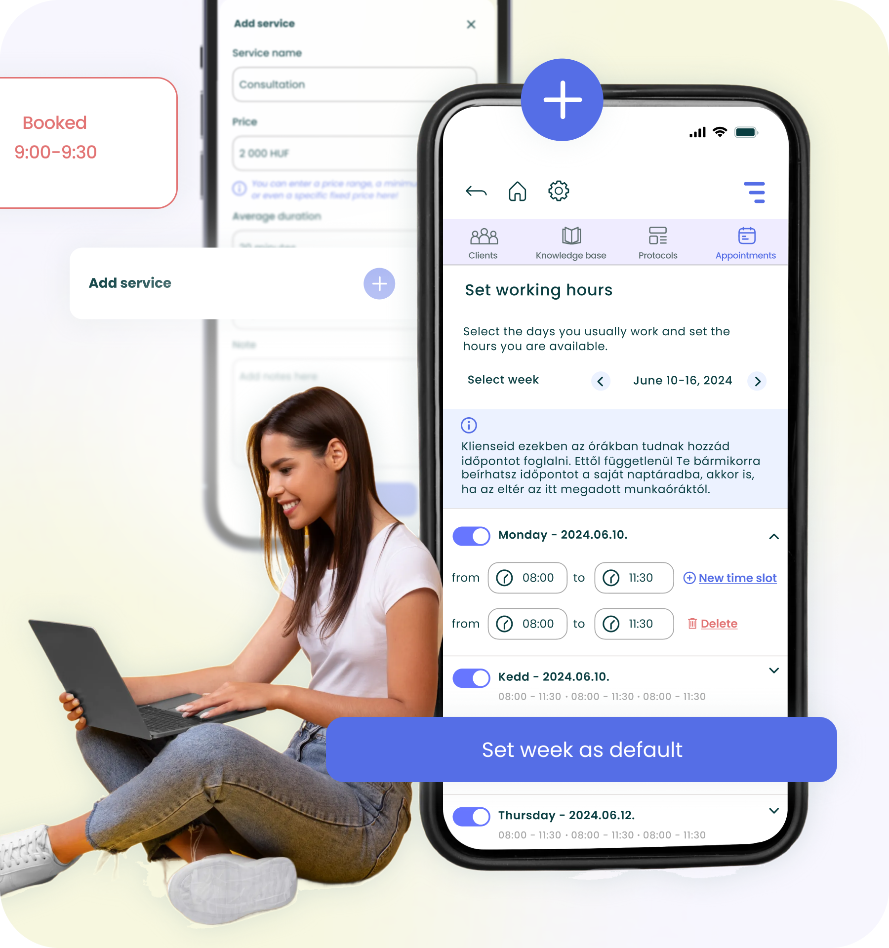 Páciens- és praxismenedzsment illusztráció